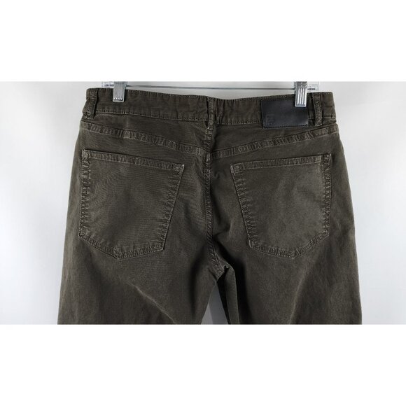 DL1961 Jeans Mens 33x31 Teak Brown Avery Modern Straight Denim - Picture 9 of 12